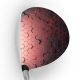 画像: golf skin ゴルフスキン フルスキン F211 / ドライバー用グラフィックフィルム (メール便発送165円）