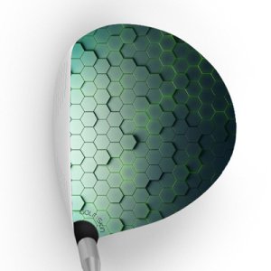 画像: golf skin ゴルフスキン フルスキン F212 / ドライバー用グラフィックフィルム (メール便発送165円）